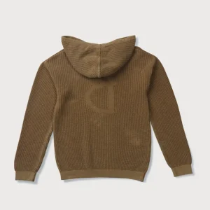 Gini And Jony Boys Brown Solid Acrylic Sweater Full Sleeves