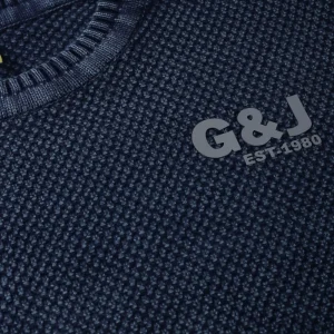 Gini And Jony Cotton Full Sleeves Pullover Logo Print