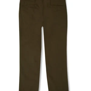 Gini & Jony Boys Solid Cotton Fixed Waist Trouser