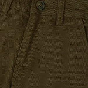Gini & Jony Boys Solid Cotton Fixed Waist Trouser