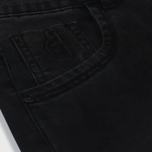 Gini And Jony Boys Black Distressed Denim Jeans Fixed Waist