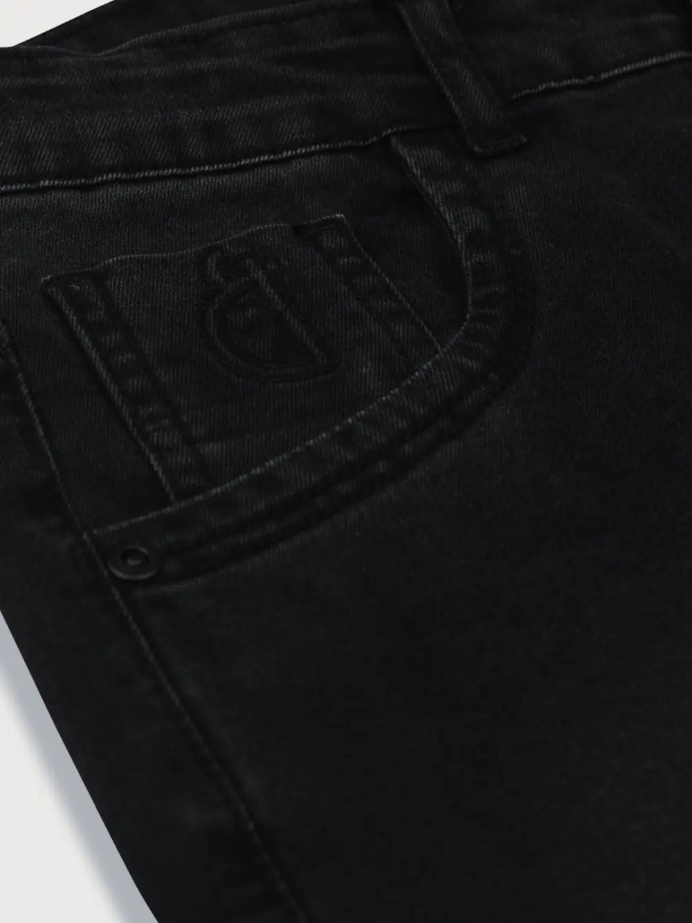 Gini And Jony Boys Black Distressed Denim Jeans Fixed Waist