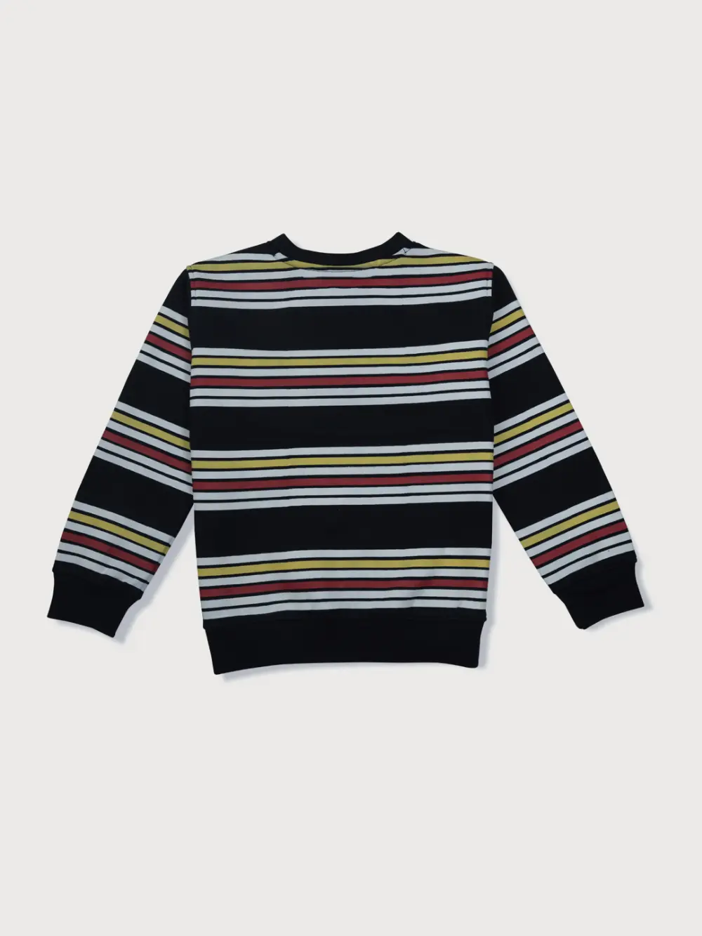 Boys Blue Cotton Printed Sweatshirt