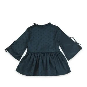 Baby Girls Casual Polyester Blend Blouson Top