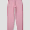 Gini And Jony Girls Pink Cotton Solid Legging Elasticated