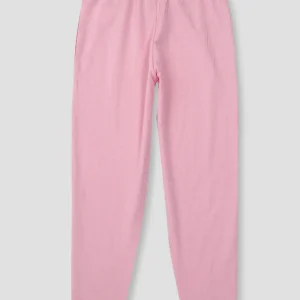 Gini And Jony Girls Pink Cotton Solid Legging Elasticated