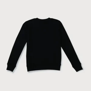 Gini And Jony Girls Black Printed Cotton Knits Jacket Full Sleeves
