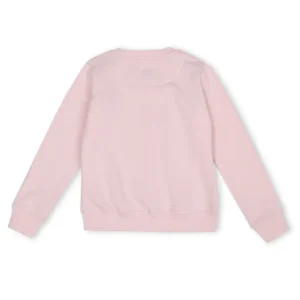 Gini And Jony Girls Pink Printed Cotton Knits Jacket Full Sleeves 9-12M