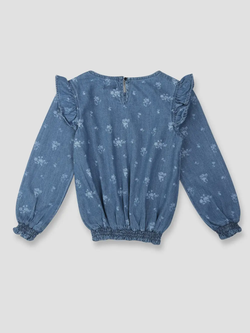 Baby Girls Casual Polyester Blend Blouson Top