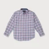 Gini And Jony Boys Solid Cotton Shirt
