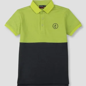 Gini & Jony Boys Colorblock Pure Cotton T Shirt