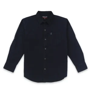 Gini And Jony Boys Solid Cotton Shirt