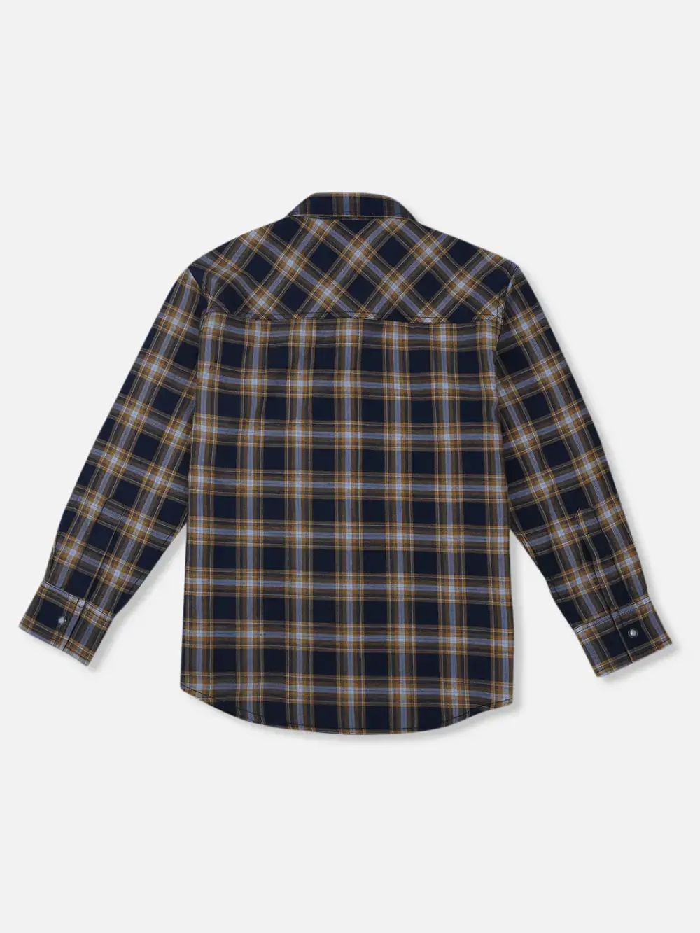 Gini And Jony Boys Solid Cotton Shirt