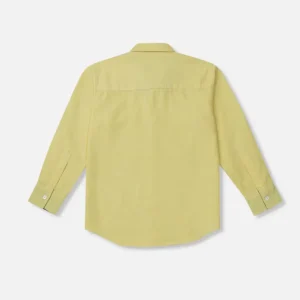 Gini And Jony Boys Solid Cotton Shirt