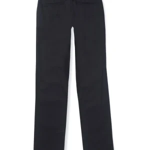 Gini And Jony Boys Black Solid Cotton Trouser Fixed Waist