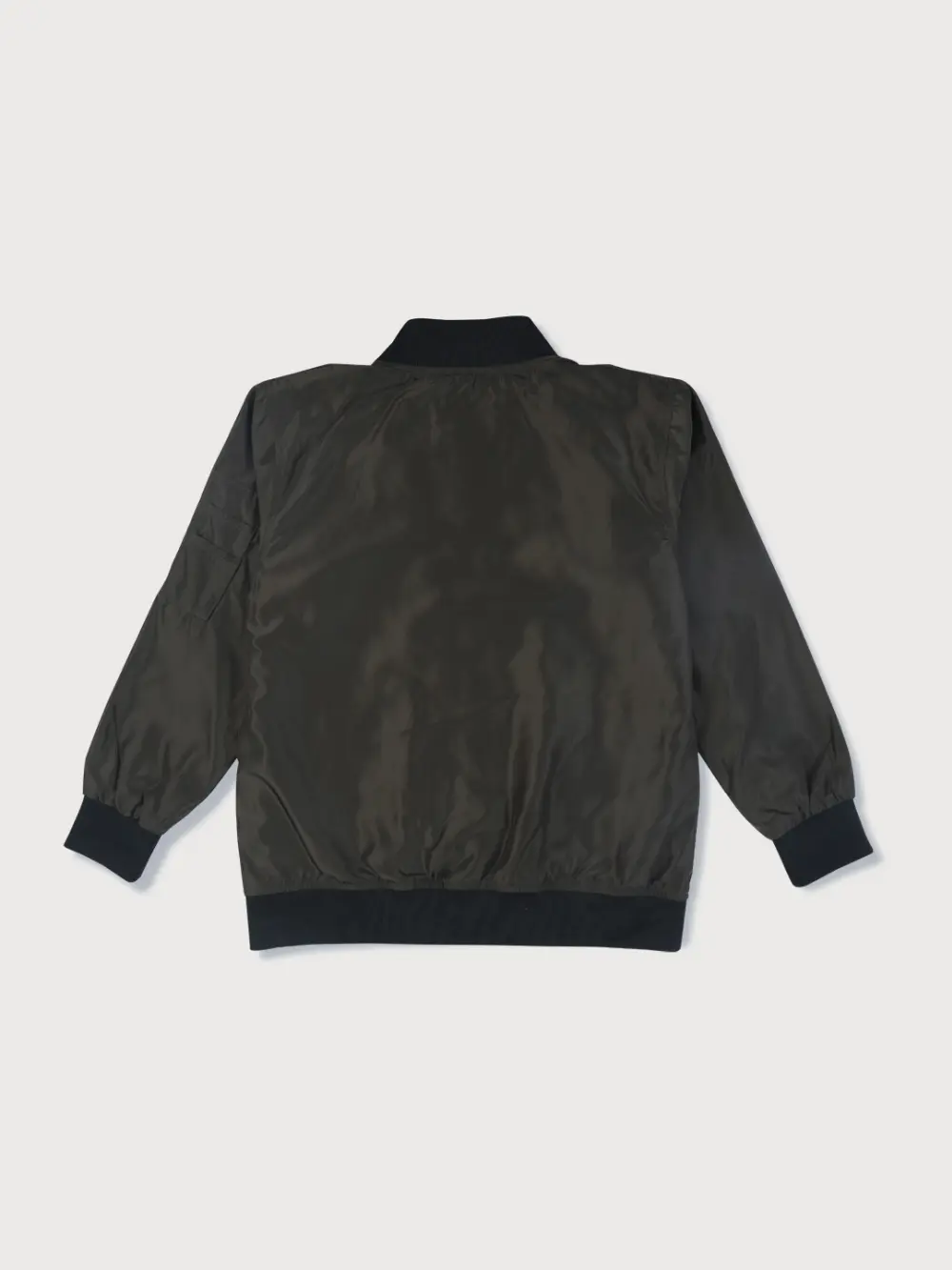 Typography Lightweight Varsity Jacket