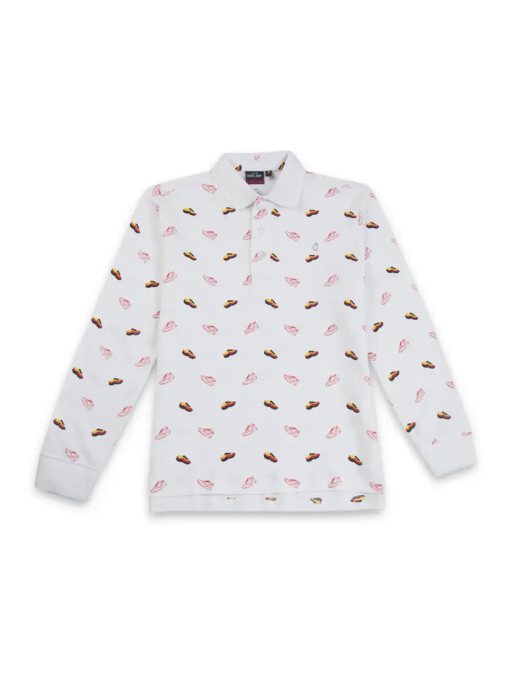 Gini & Jony Boys Cotton Full Sleeves T-Shirt