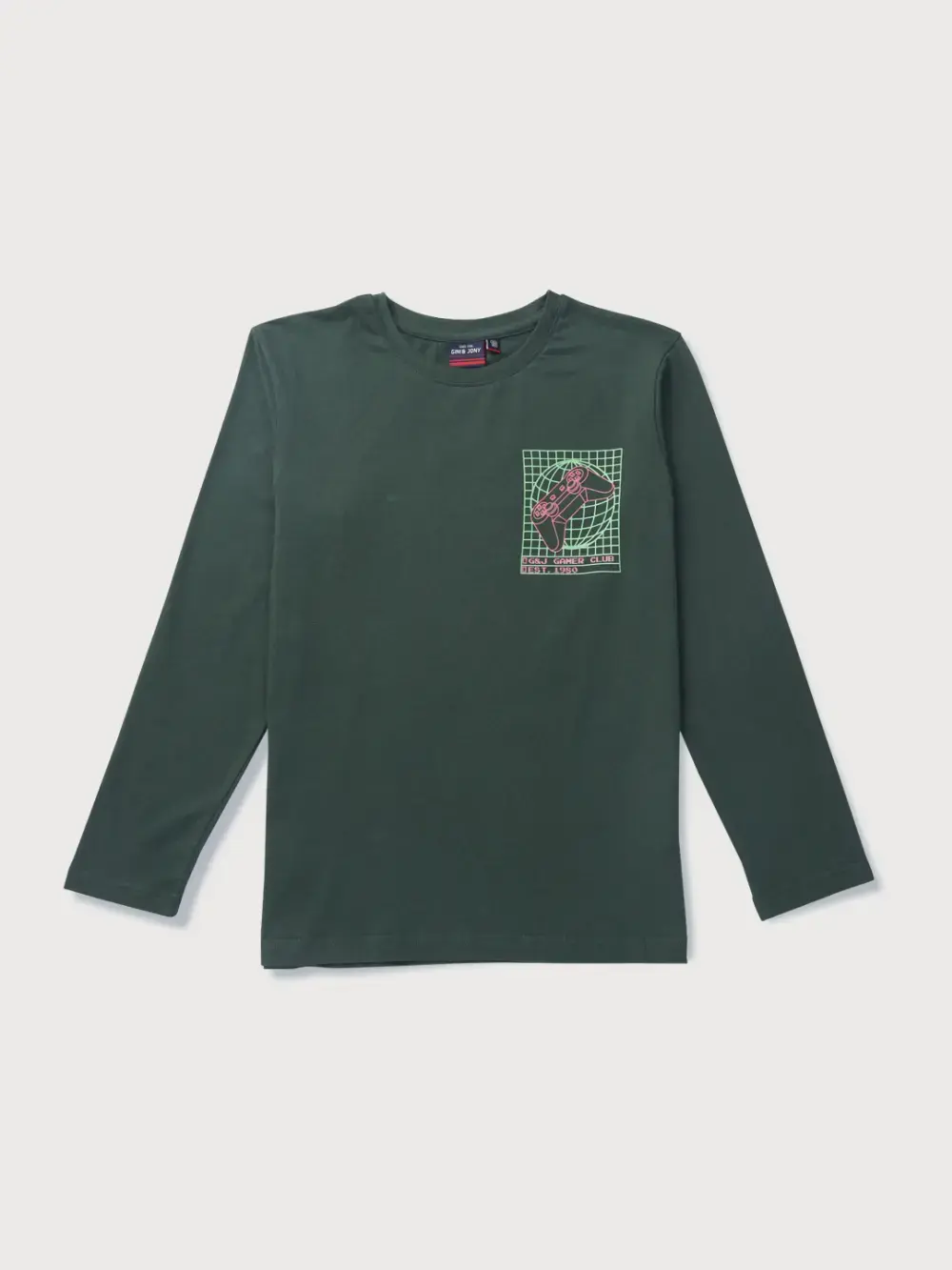 Gini & Jony Boys Printed Cotton Blend Regular T Shirt