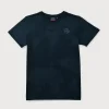 Gini & Jony Boys Blue Printed Cotton T-Shirt Half Sleeves