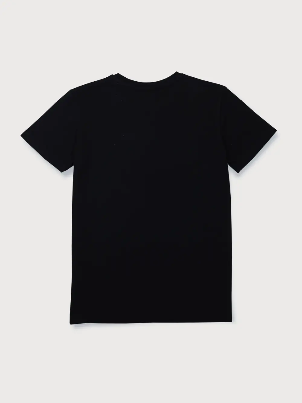 Gini & Jony Boys Black Printed Cotton T-Shirt Half Sleeves