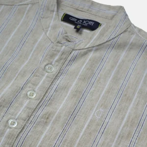Gini And Jony Boys Navy Typographic Print Cotton Polo T-Shirt Half Sleeves