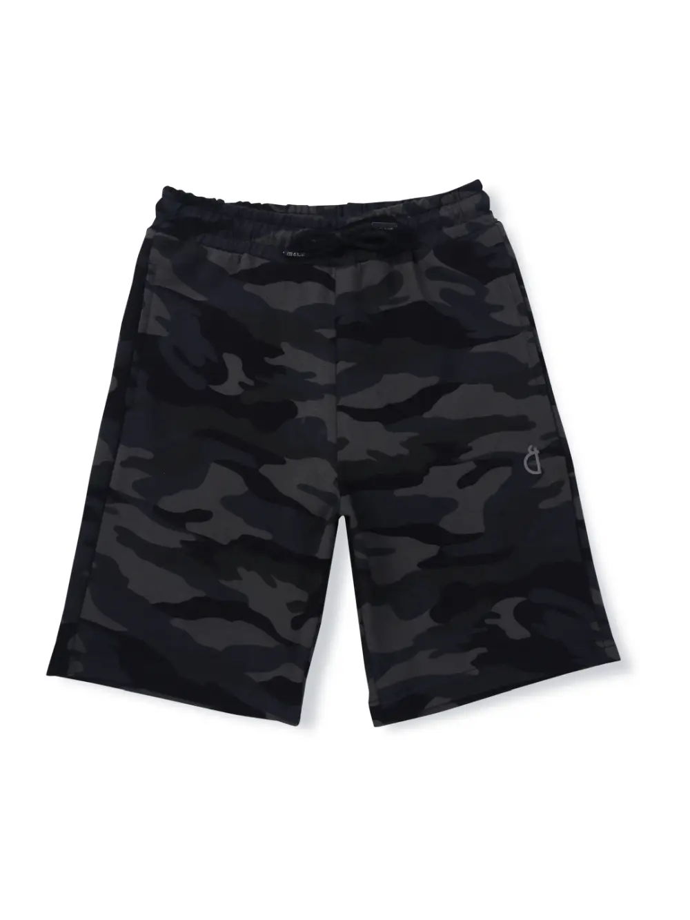 Gini & Jony Boys Grey Printed Cotton Bermuda Elasticated