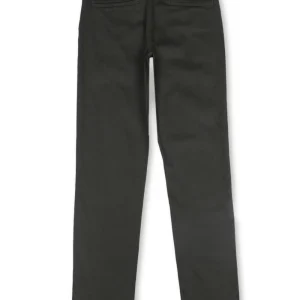 Gini & Jony Boys Blue Solid Cotton Fixed Waist Trouser