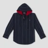 Gini & Jony Boy'S Striped Regular Fit Shirt