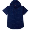 Gini And Jony Boys Blue Coversational Print Shirt Half Sleeves