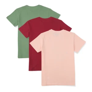 Gini And Jony Boys Multi-Color Graphic Print Cotton T-Shirt Pack Of-3 Half Sleeves