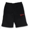 Gini And Jony Boys Black Solid Cotton Bermuda Elasticated 3-4Y