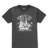 Gini And Jony Boys Grey Printed Cotton T-Shirt Half Sleeves