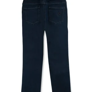 Gini And Jony Boys Black Solid Denim Fixed Waist Jeans