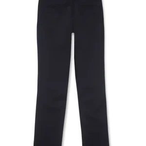 Gini And Jony Boys Black Solid Woven Fixed Waist Trouser