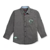 Gini And Jony Boys Solid Cotton Shirt