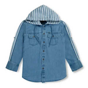 Gini And Jony Boys Solid Cotton Shirt