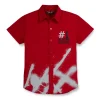 Gini And Jony Boys Solid Cotton Shirt