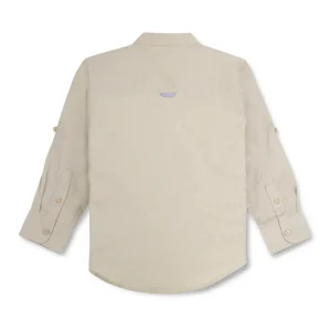 Gini And Jony Boys Solid Cotton Shirt