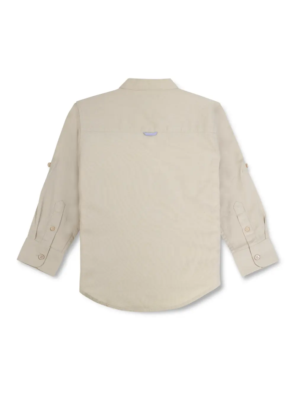 Gini And Jony Boys Solid Cotton Shirt