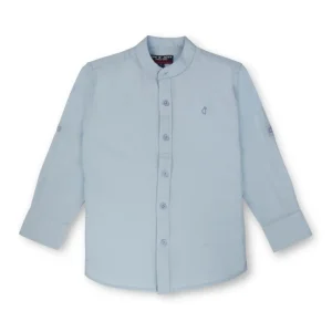Gini And Jony Boys Solid Cotton Shirt