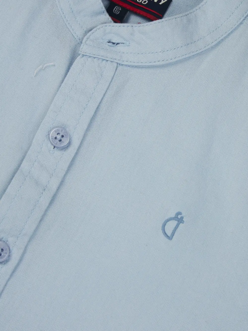 Gini And Jony Boys Solid Cotton Shirt