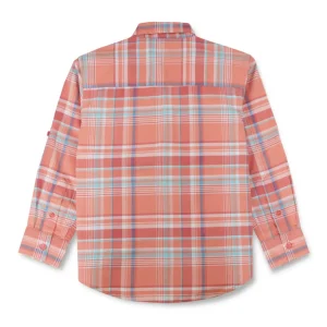 Gini & Jony Baby Boys Regular Fit Checkered Spread Collar Casual Shirt