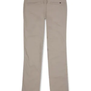 Gini And Jony Boys Beige Solid Cotton Trouser Fixed Waist