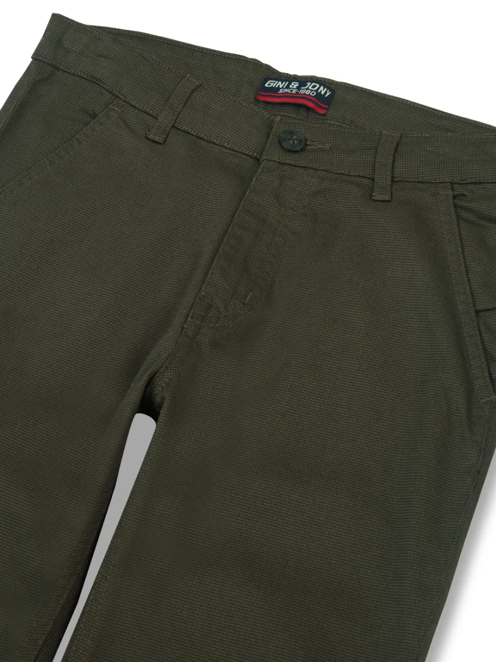 Gini & Jony Boys Solid Trouser