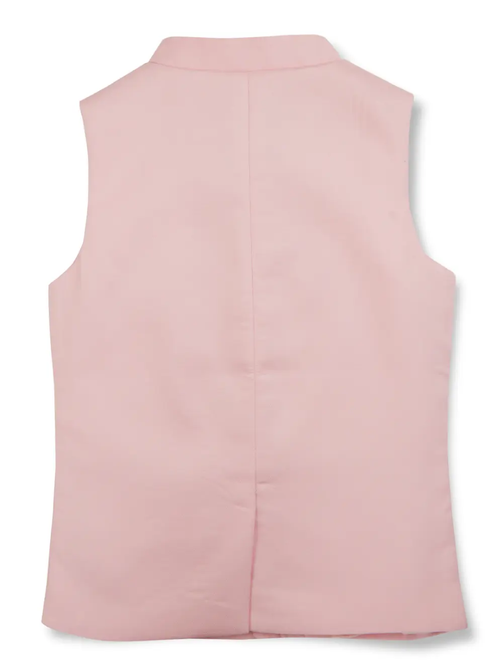 Boys Pink Solid Cotton Modi Jacket