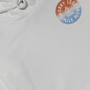 Gini And Jony Boys White Typographic Print Cotton Sweat Shirt Full Sleeves