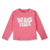 Baby Girls Casual Polyester Blend Blouson Top