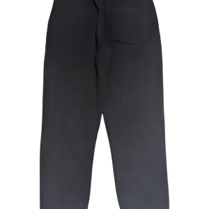 Gini And Jony Boys Black Typographic Print Cotton Track Pant Elasticated