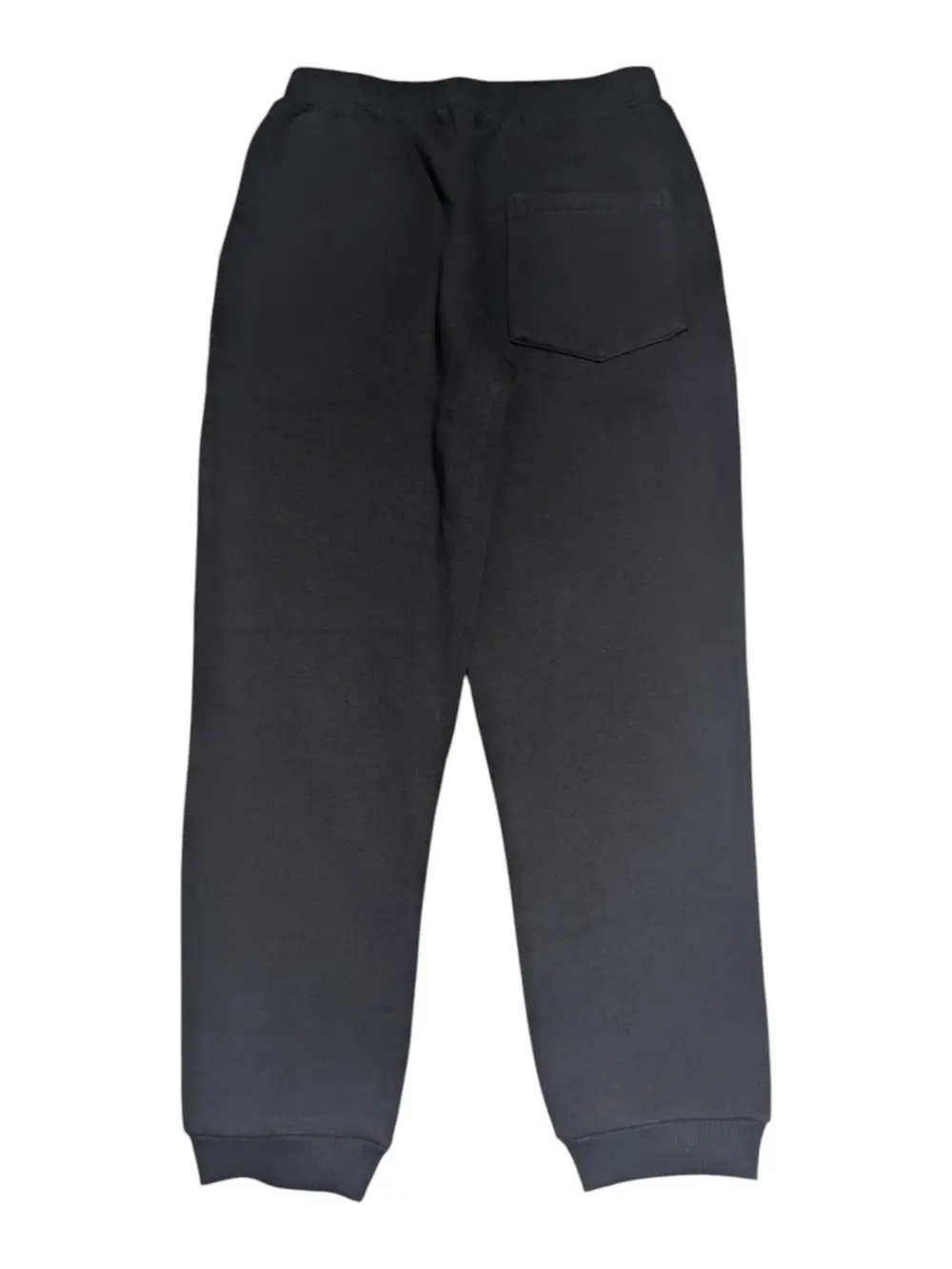 Gini And Jony Boys Black Typographic Print Cotton Track Pant Elasticated