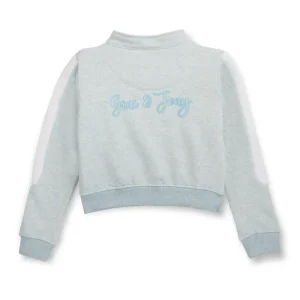 Boys Blue Cotton Printed Sweatshirt